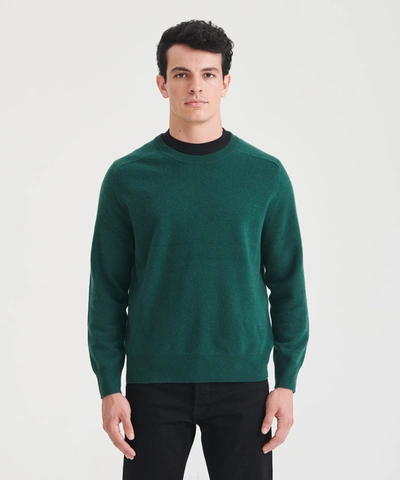 Naadam Unisex Softwool Crewneck Sweater In Dark Green