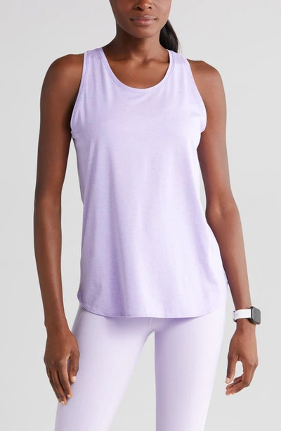 Zella Liana Restore Soft Lite Tank In Purple Secret