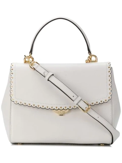 Michael Michael Kors Ava Satchel In White