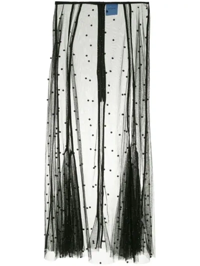 Macgraw Nebulae Skirt In Black