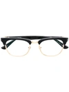 Matsuda Wayfarer Glasses In Black