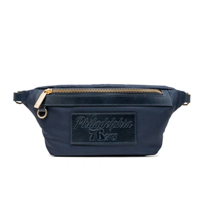 Lusso Philadelphia 76ers Regan Fanny Pack In Navy