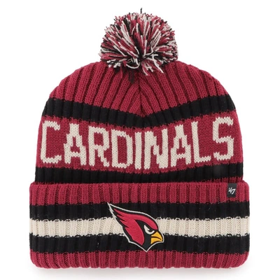 47 '  Cardinal Arizona Cardinals Bering Cuffed Knit Hat With Pom