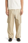 Elwood Baggy Cargo Pants In Fossil