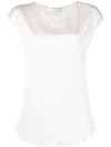 Lamberto Losani Short Sleeved Blouse - White