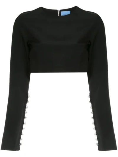 Macgraw Navigation Blouse In Black