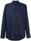 Etro Muted Patterned Shirt In Blue