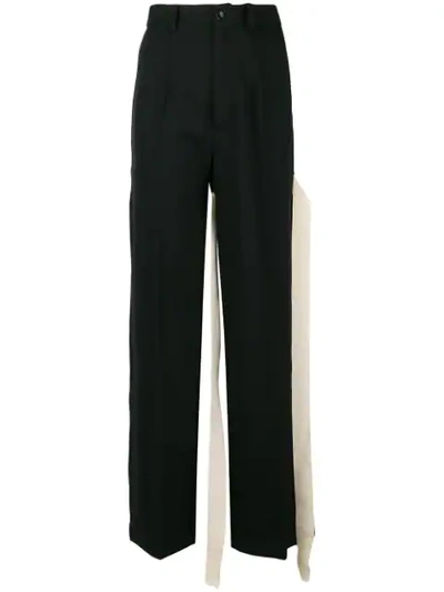 Seen Bow Detail Trousers In Black