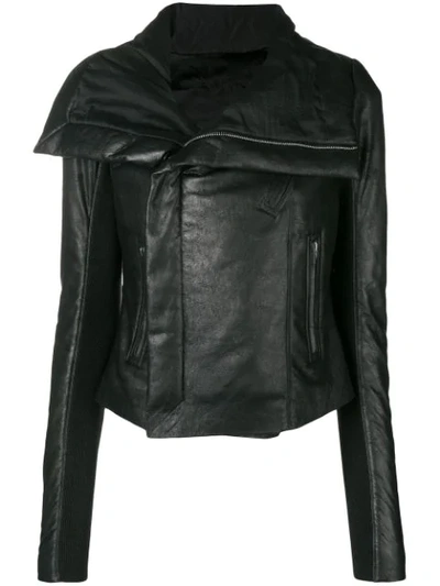 Rick Owens Classic Biker Jacket - Black