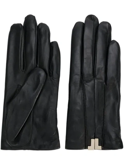 Lanvin Classic Fitted Gloves - Black