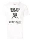 Kent & Curwen Logo Print T-shirt In White