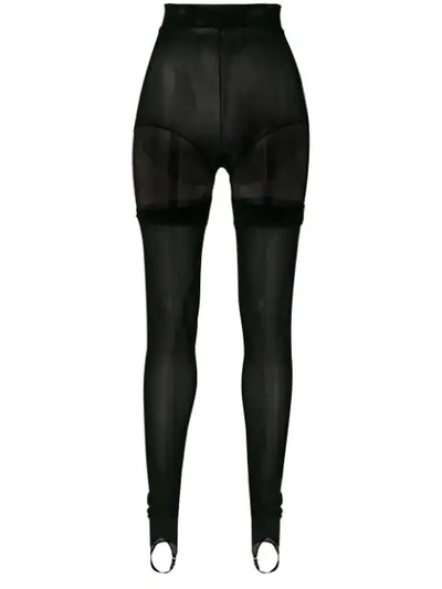 Murmur Hold Up Leggings In Black