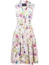 Samantha Sung Floral Printed Summer Dress - Multicolour
