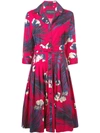 Samantha Sung Floral Printed Dress - Pink