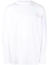 Martine Rose Mock Neck Top In White