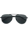 Saint Laurent Pilot-frame Sunglasses In Black