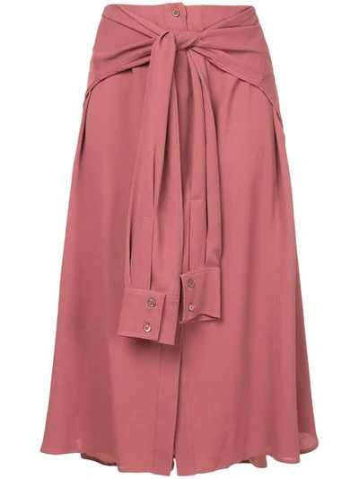 Sies Marjan Shirt-style Skirt In Pink