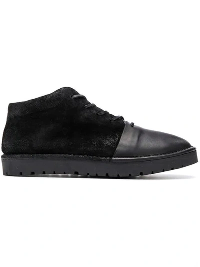 Marsèll Textured Desert Shoes In Black