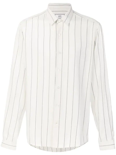 Ami Alexandre Mattiussi Classic Collar Shirt In White