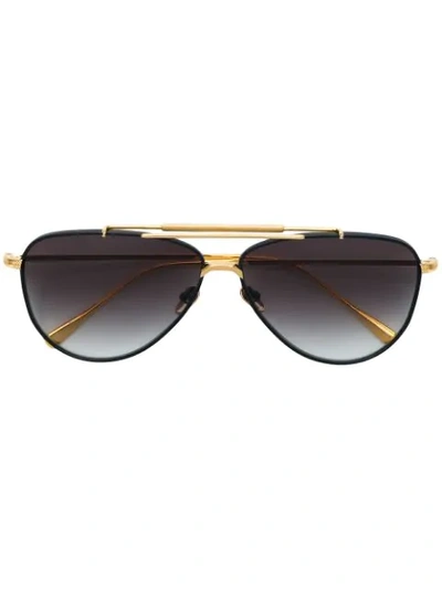 Frency & Mercury Aviator Sunglasses - Black