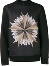 Neil Barrett Geometric Print Sweatshirt - Black