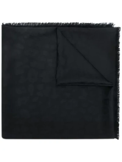 Jimmy Choo Kaia Scarf In Black