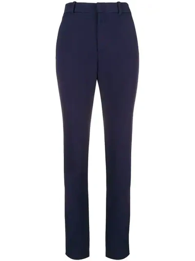 Gucci Fitted Tailored Trousers In Red