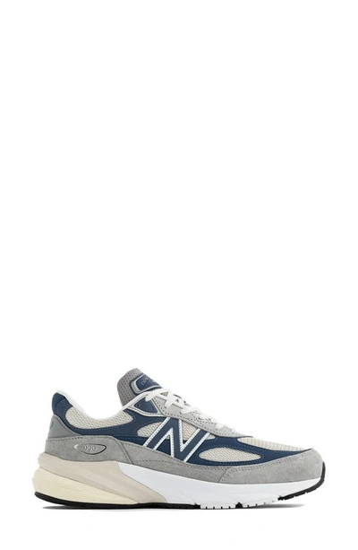 New Balance 990 V6 Core Running Shoe In Grey