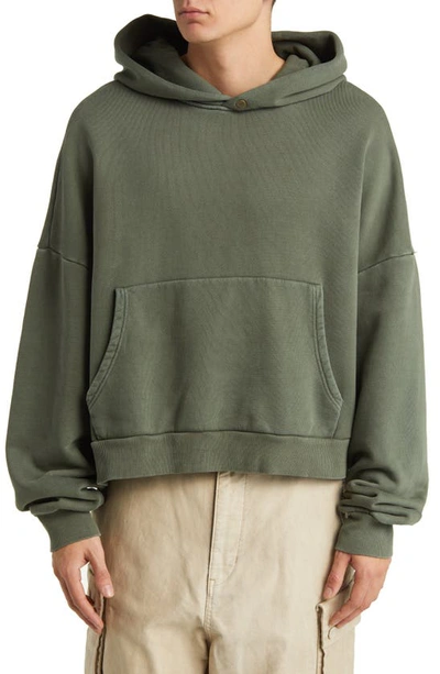 Elwood Rectangle Hoodie In Forest