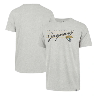 47 ' Grey Jacksonville Jaguars Downburst Franklin T-shirt