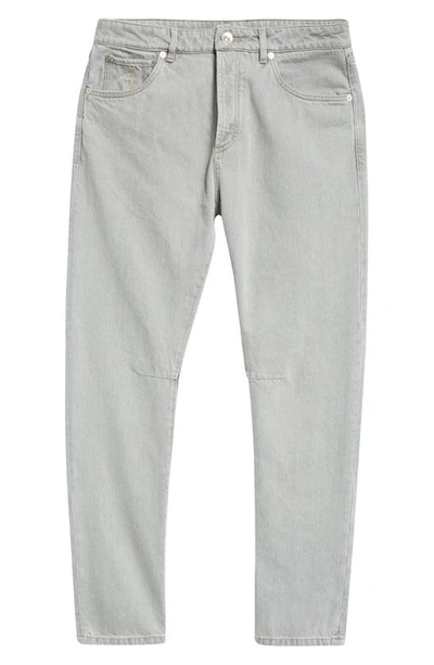 Brunello Cucinelli Straight Leg Jeans In C8381 Denim Chiarissimo