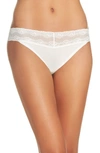 Natori Bliss Perfection Thong In White