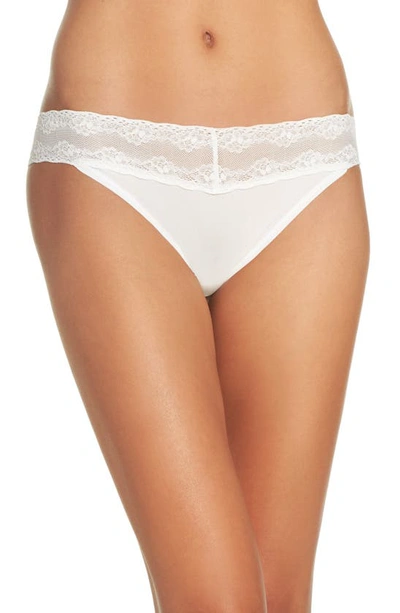 Natori Bliss Perfection Thong In White