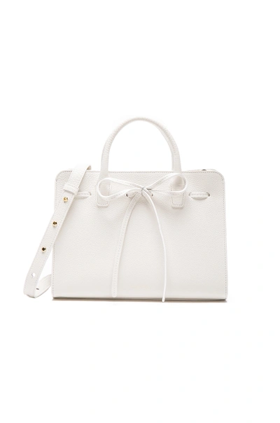 Mansur Gavriel Mini Sun Bag In White