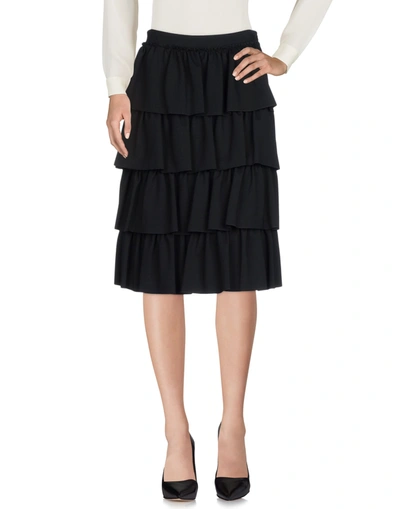 Simone Rocha Knee Length Skirts In Black