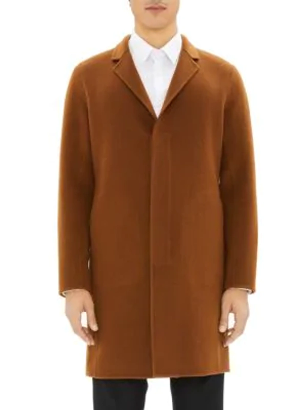 Theory Suffolk Tokyo Cashmere Coat In Hazel | ModeSens