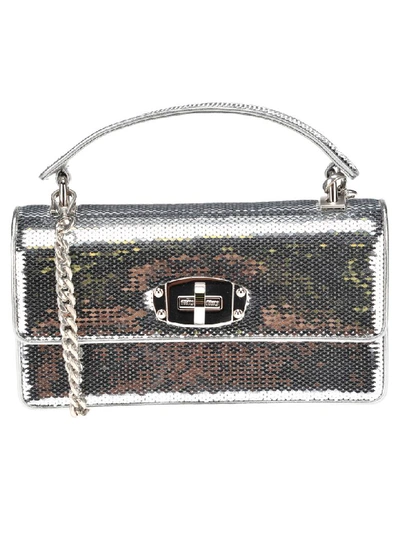 Miu Miu Cleo Handle In Silver