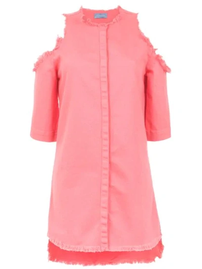 Olympiah 'lima' Denim Dress In Pink