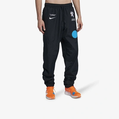 Nike X Off White Stripe Print Sweat Pants In Black | ModeSens