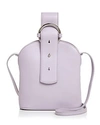 Parisa Wang Addicted Small Leather Crossbody In Lilac/silver