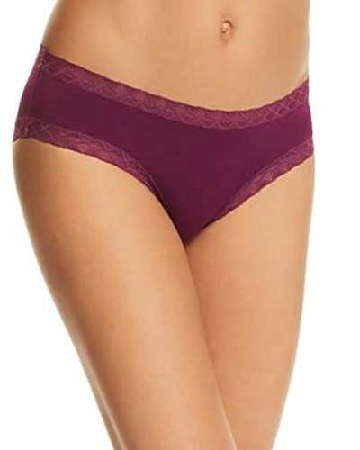 Natori Bliss Girl Briefs In Imperial Purple