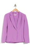 Nanette Lepore Notch Lapel Blazer In Pastel Lilac