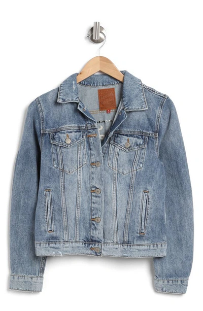 Lucky Brand Legend Embellished Denim Jacket In Roll The Dice