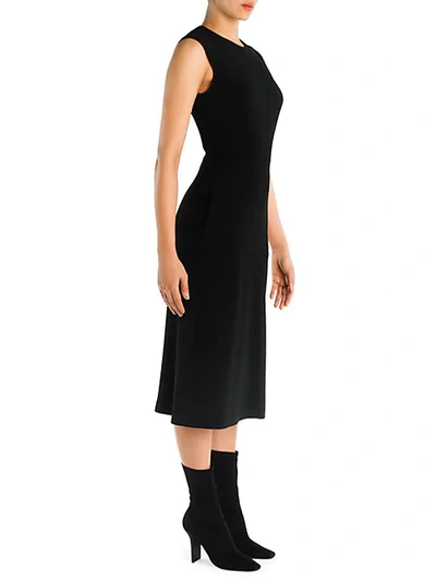 Stella Mccartney Sleeveless Knit Dress In Black