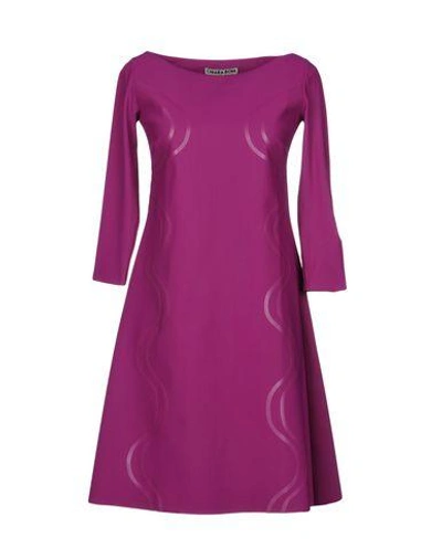 Chiara Boni La Petite Robe Short Dress In Purple