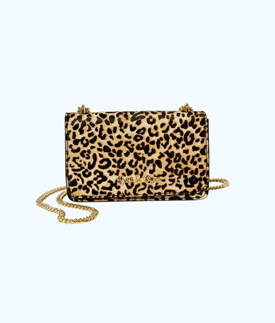 Lilly Pulitzer Kat Crossbody Bag In Multi Leopard Haircalf