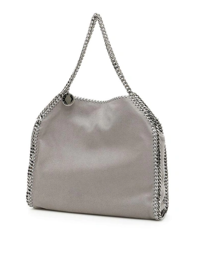 Stella Mccartney Small Falabella Tote Bag In Light Grey|grigio