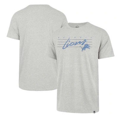 47 ' Grey Detroit Lions Downburst Franklin T-shirt