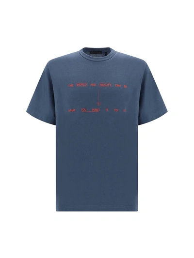 Helmut Lang T-shirts In Blue