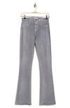 L Agence Selma High Waist Baby Boot Jeans In Gris Coated
